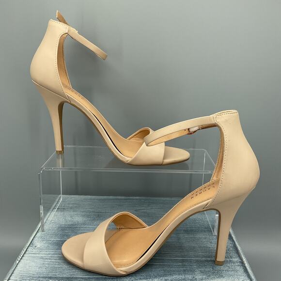 LC Lauren Conrad Hematite Women’s Pumps Beige Size 9.5 - Picture 2 of 10